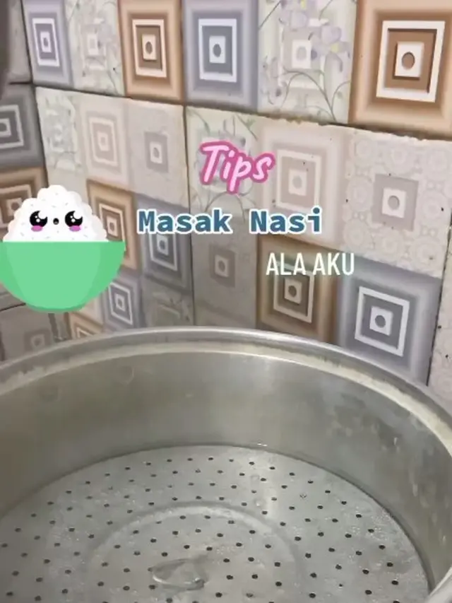 Bukan Metode Siram, Ini Cara Tanak Nasi Sampai Matang Sempurna Hanya 30 Menit