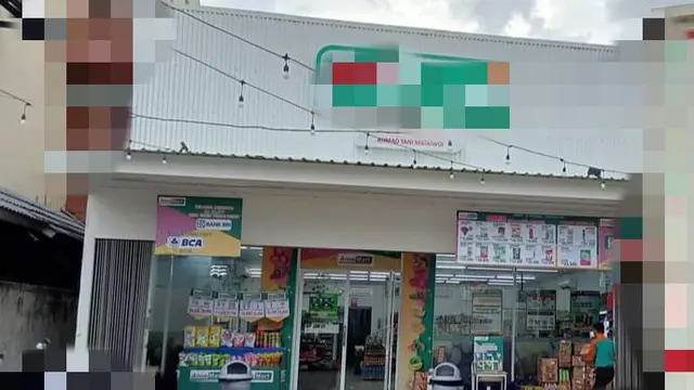 Salah satu gerai minimarket hasil kerjasama antara PT MUI dan Pemkot Kendari, saat ini sudah beroperasi.(Liputan6.com/Ahmad Akbar Fua)