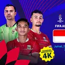 FIFA ASEAN Cup 2026 - Indonesia vs Singapura: Live Streaming Tayangan 4K Hanya di Vidio