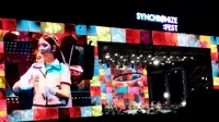 Mahalini Serasa Kembali ke Indonesian Idol, Saat Tampil Bareng Sricandy di Synchronize Fest 2024