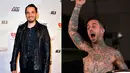 Kecelakaan pesawat menimpa Adam Goldstein dan Travis Barker pada tahun 2008. Keduanya harus mengalami luka bakar, meski setahun kemudian Adam meninggal dunia karena overdosis obat. (Bintang/EPA)