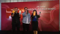 ZTE merilis Nubia Music dan Nubia Blade A55. (Liputan6.com/ Agustin Setyo Wardani)