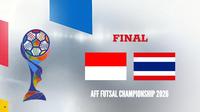 Final Futsal AFF 2026: Timnas Futsal Indonesia Vs Thailand. (Bola.com/Wiwig Prayugi)