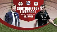 Southampton vs Liverpool: Demi Tiket Liga Champions