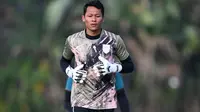 Syahrul Trisna Fadhilah yang mengaku bangga dan terhormat bisa berkostum Borneo FC di BRI Super Super League untuk musim 2025/2026. (Nandang Permana/Bola.com)