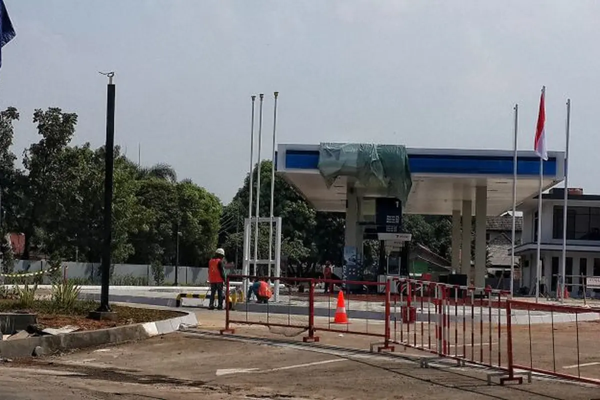 SPBU Vivo. (Pebrianto/Liputan6.com)