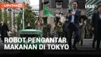 Pengiriman Makanan Siap Saji dengan Robot Uber Eats Tiba di Tokyo