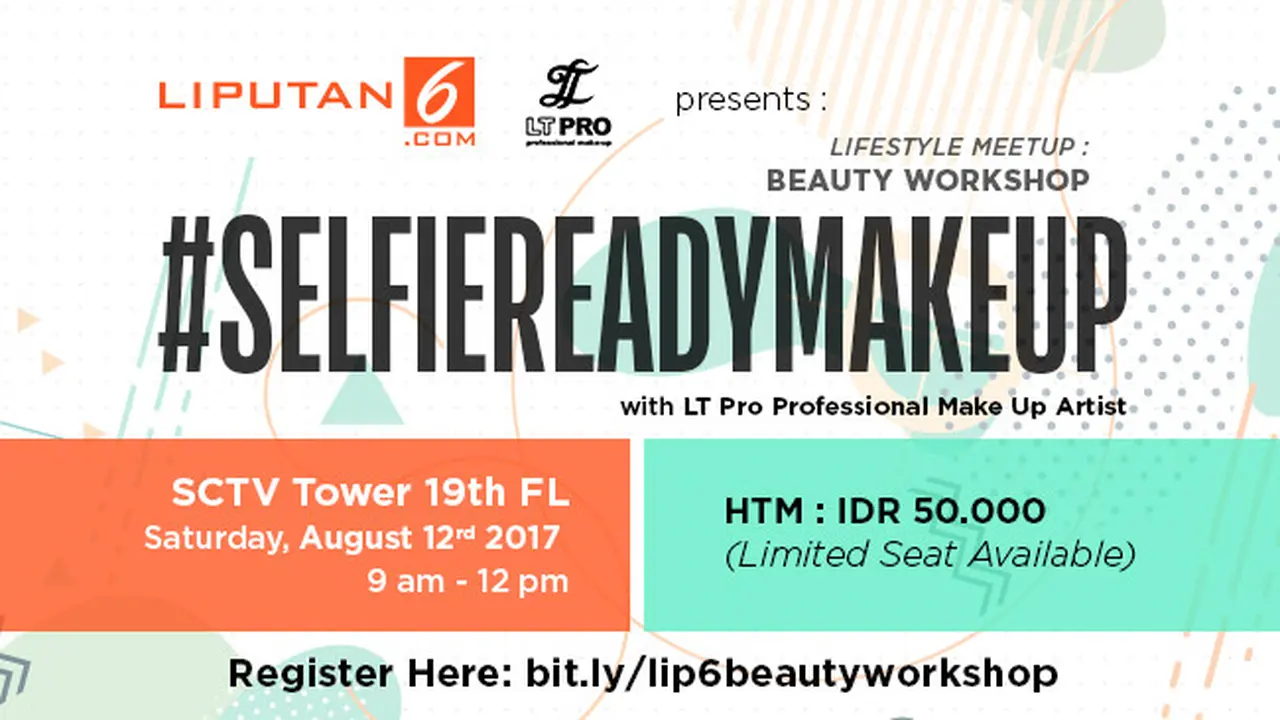 Selfie Ready Beauty Workshop untuk Tampilan Foto Sempurna
