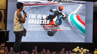 Italjet Dragster 250 Malossi Edition tampil mencuri perhatian di IMOS 2025, jadi andalan merek asal Italia untuk pasar Indonesia  (Muhamad Ridwan/Liputan6.com).
