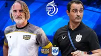 BRI Liga 1 - Duel Pelatih - Dewa United Vs PSIS Semarang (Bola.com/Adreanus Titus)
