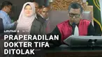Gugatan praperadilan Dokter Tifa, atas dakwaan kasus dugaan ijazah palsu Joko Widodo, ditolak hakim.