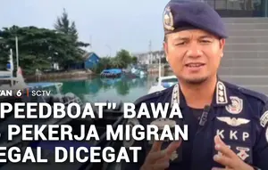 Kejar-kejaran di Laut Batam, Kapal Penyelundup 16 Pekerja Migran Ilegal Disergap