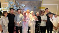 Buka bersama keluarga Hermansyah (Sumber: Instagram/ashanty_ash)