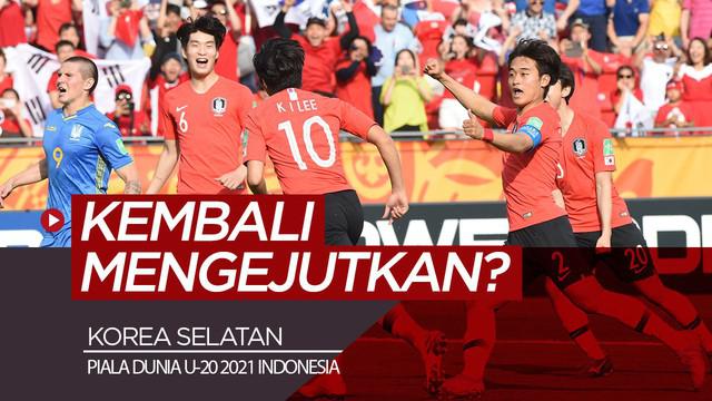 Berita video Korsel (Korea Selatan) yang bisa saja kembali mengejutkan di Piala Dunia U-20 yang nanti pada 2021 digelar di Indonesia.