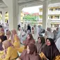 Emak-emak Majlis Taklim Ingin Dana Abadi Pesantren Tetap Ada. (Minggu, 07/01/2024).