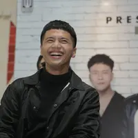 Preskon vokalis baru Nidji (Nurwahyunan/Fimela.com)