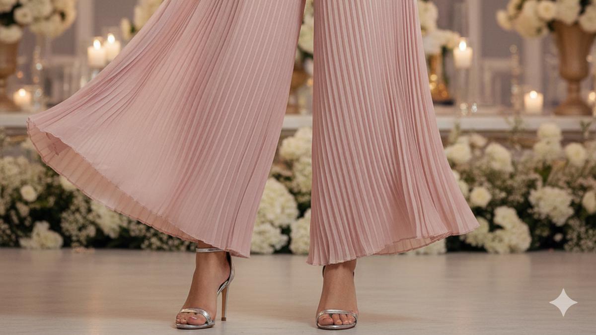 7 Model Celana Panjang Wanita untuk Pesta, Berkelas dan Nyaman Dipakai Sepanjang Acara 2025