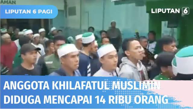 Polisi terus melakukan pendalaman terhadap ormas Khilafatul Muslimin. Hasil penyelidikan Reskrim, Polda Metro Jaya tercatat jumlah anggotanya di Indonesia diduga mencapai 14 ribu orang. Para anggota berasal dari beragam profesi, namun paling banyak b...