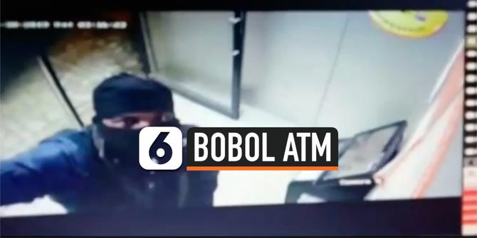 VIDEO: Aksi Perampok Bobol Mesin ATM Dengan Ditarik Mobil