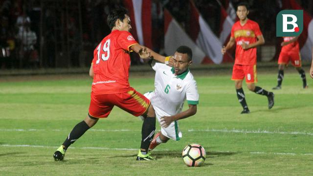 Persiba Bantul vs Timnas Indonesia U-19