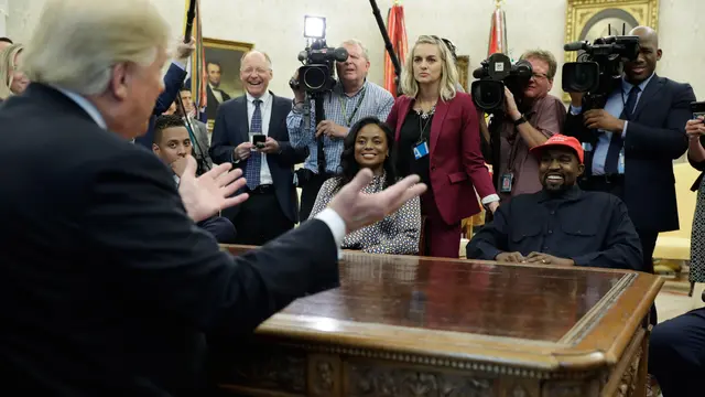 Kanye West bertemu Donald Trump