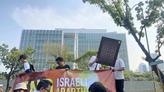 Amnesty International Indonesia Gelar Aksi Solidaritas Hentikan Serangan di Gaza