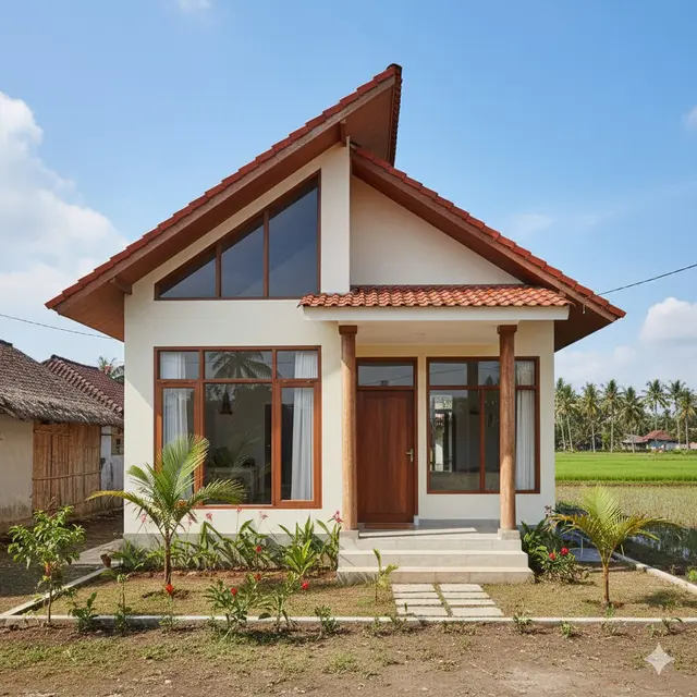 Model Rumah Murah Tapi Elegan 2025. Gemini
