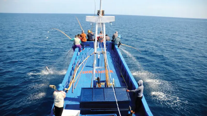 Keajaiban Mancing Cakalang di Laut Maluku Utara