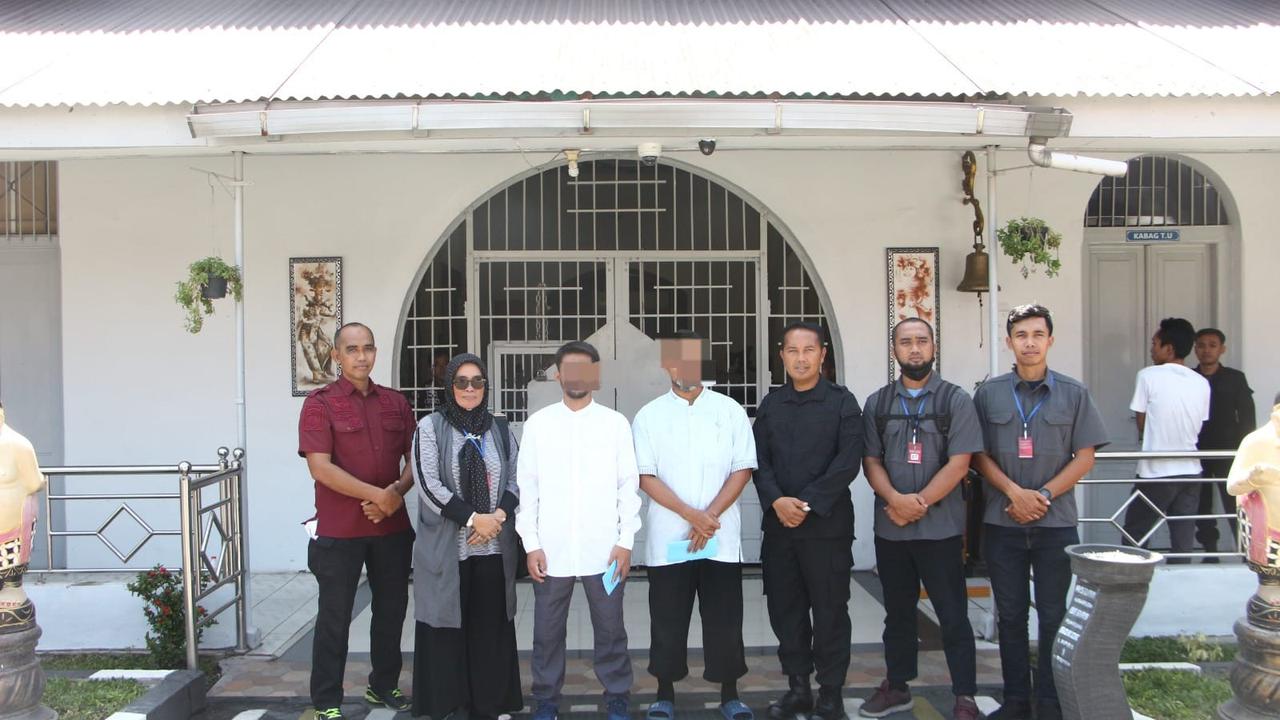 Dua napiter di Lapas Madiun bebas bersyarat. (Istimewa)