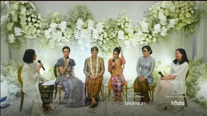 Pernikahan Eva Celia dan Demas Narawangsa