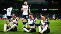 Manchester City mengalami kekalahan menyakitkan dari Tottenham Hotspur pada laga pekan ke-12 Liga Inggris 2024-2025 di Stadion Etihad, Minggu (24/11/2024) dini hari WIB. City takluk empat gol tanpa balas. (AFP/Paul Ellis)