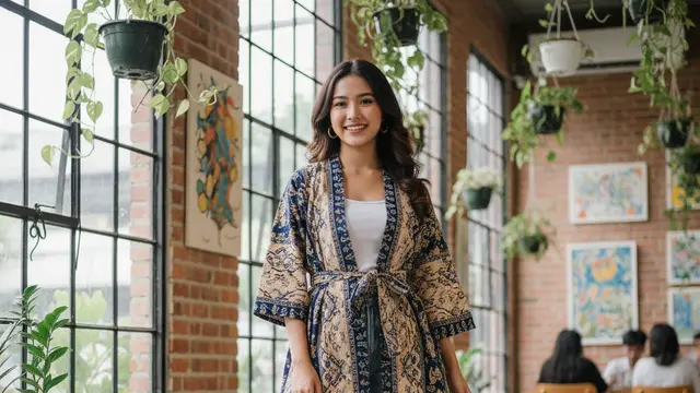 8 Model Atasan Batik Remaja yang Stylish, Kekinian dan Cocok untuk Segala Acara