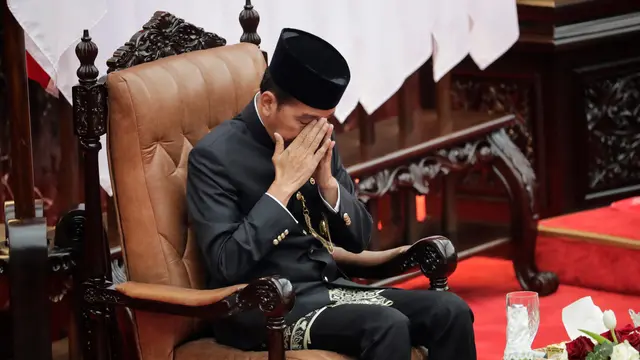 Baju Adat Betawi Jokowi di Sidang Tahunan MPR