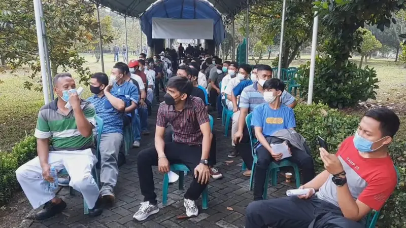 Puluhan Ribu Buruh Divaksinasi Covid-19 di Kota Tangerang