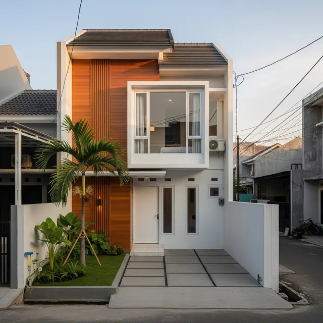9 Model Rumah 2 Lantai Budget 150 Juta di Lahan Sempit Kota,