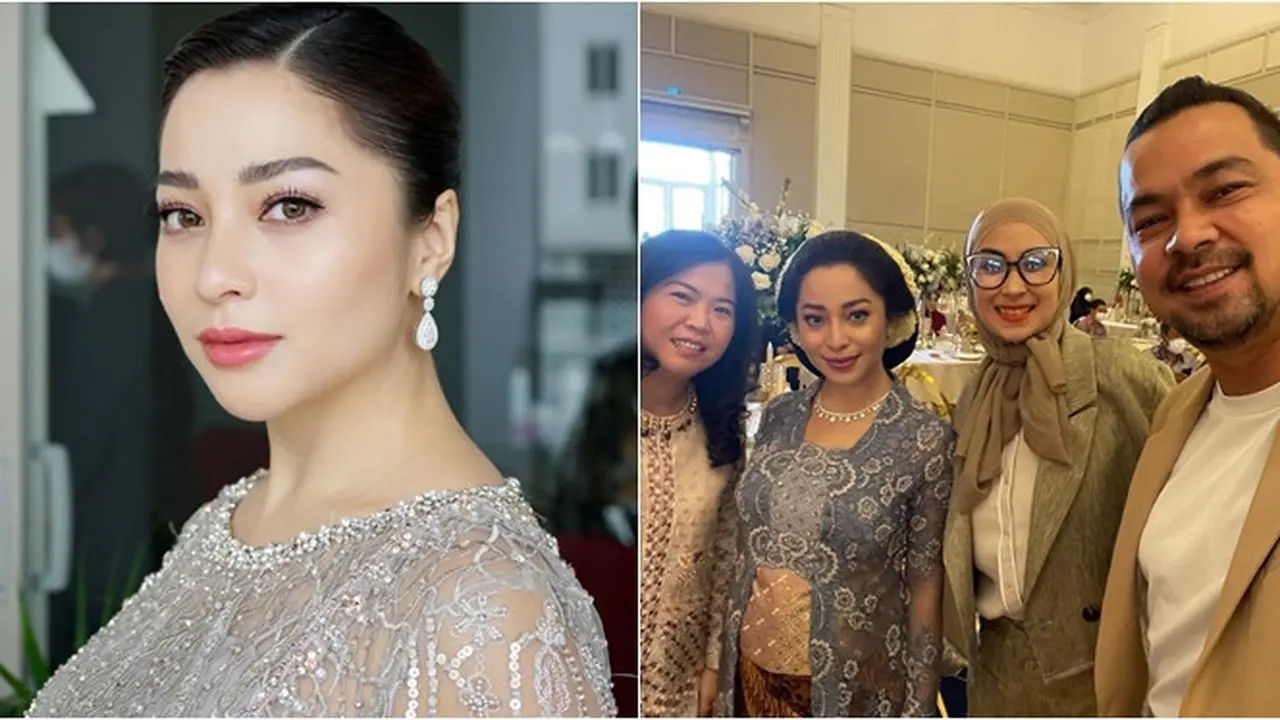 7 Potret Detail Penampilan Nikita Willy di Hari Pernikahan Sang Adik, Menawan
