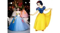 Wujud Gaun Disney Princess Dalam Kehidupan Nyata