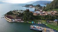 PT ASDP Indonesia Ferry (Persero) Cabang Danau Toba memainkan peran strategis dalam mendukung kelancaran transportasi selama pelaksanaan Aquabike Jetski World Championship 2024. (Dok. ASDP)