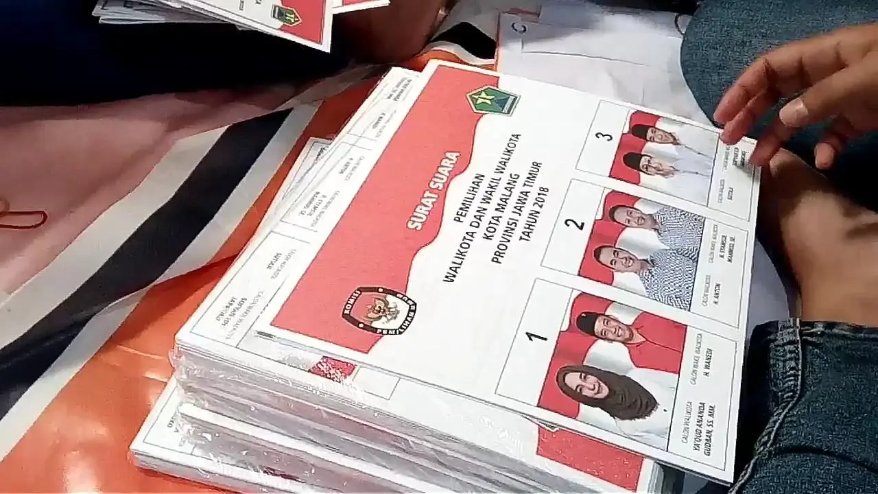 Surat Suara Rusak Pilgub Jatim Lebih Banyak Dibanding Pilwali Kota Malang