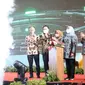 Khofifah saat membuka Jatim Fair 2022. (Dian Kurniawan/Liputan6.com)