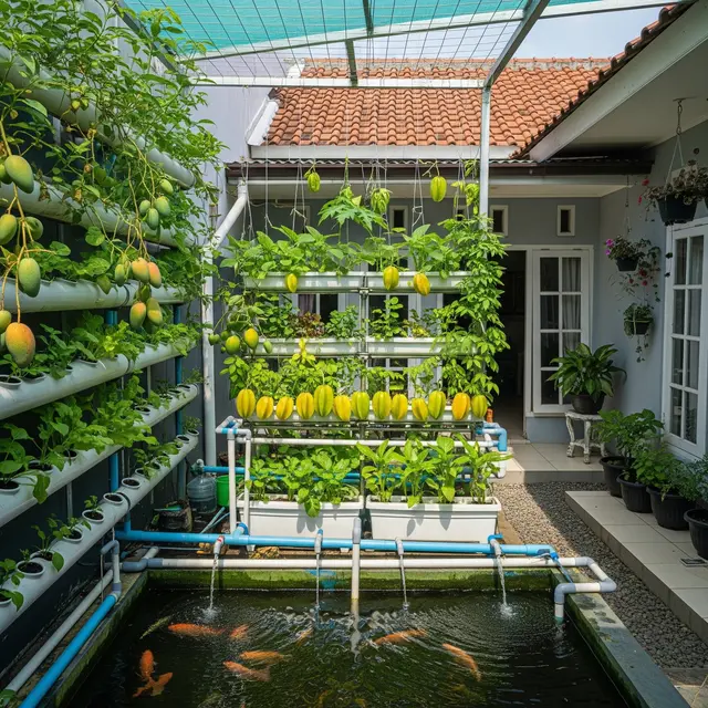 9 Ide Kebun Buah Mini Belakang Rumah Model Urban Farming Modern, Taman Estetis Penuh Hasil