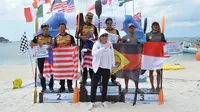 BPJSTK Belitong Geopark International Stand Up Paddle (dayung berdiri) and Kayak Marathon 2019 (ist)