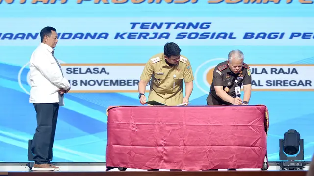 Gubernur Bobby Nasution Gandeng Kejati Sumut Wujudkan Penegakan Hukum yang Lebih Humanis