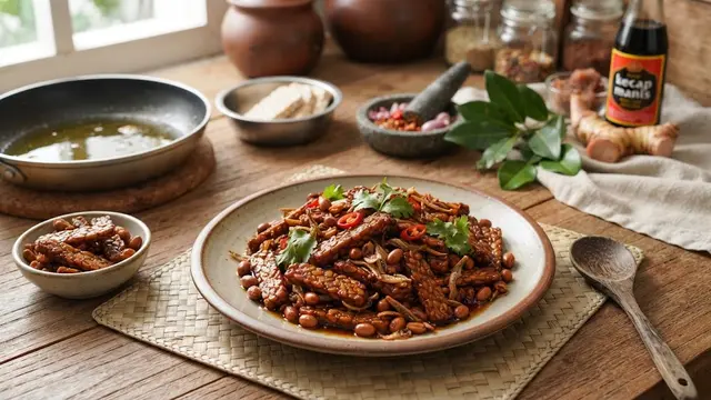 Resep Kering Tempe Manis Pedas yang Tidak Cepat Alot dan Tahan Seminggu