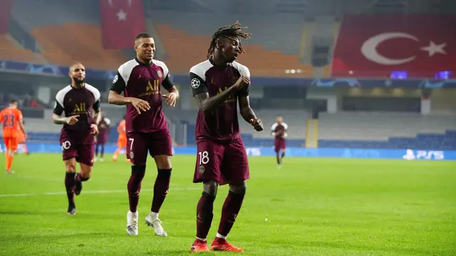 Moise Kean Gemilang, PSG Berjaya di Markas Istanbul Basaksehir