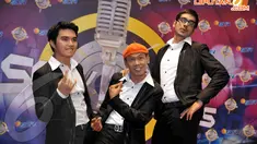 Salah satu sinetron unggulan SCTV, Emak Ijah Pengen ke Mekkah membuat nama Trio Ubur-ubur semakin tenar di masyarakat. (Liputan6.com/Panji Diksana)