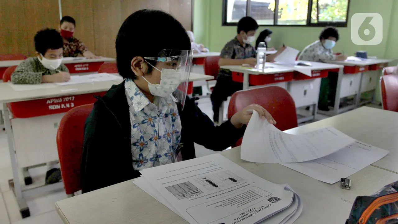 Antusiasme Siswa Ikuti KSN dengan Protokol Kesehatan