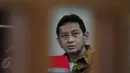 Terdakwa kasus dugaan korupsi pengadaan bus Transjakarta 2012-2013 Udar Pristono saat menjalani sidang lanjutan di Pengadilan Tipikor, Jakarta, Senin (1/6/2015). (Liputan6.com/Yoppy Renato)