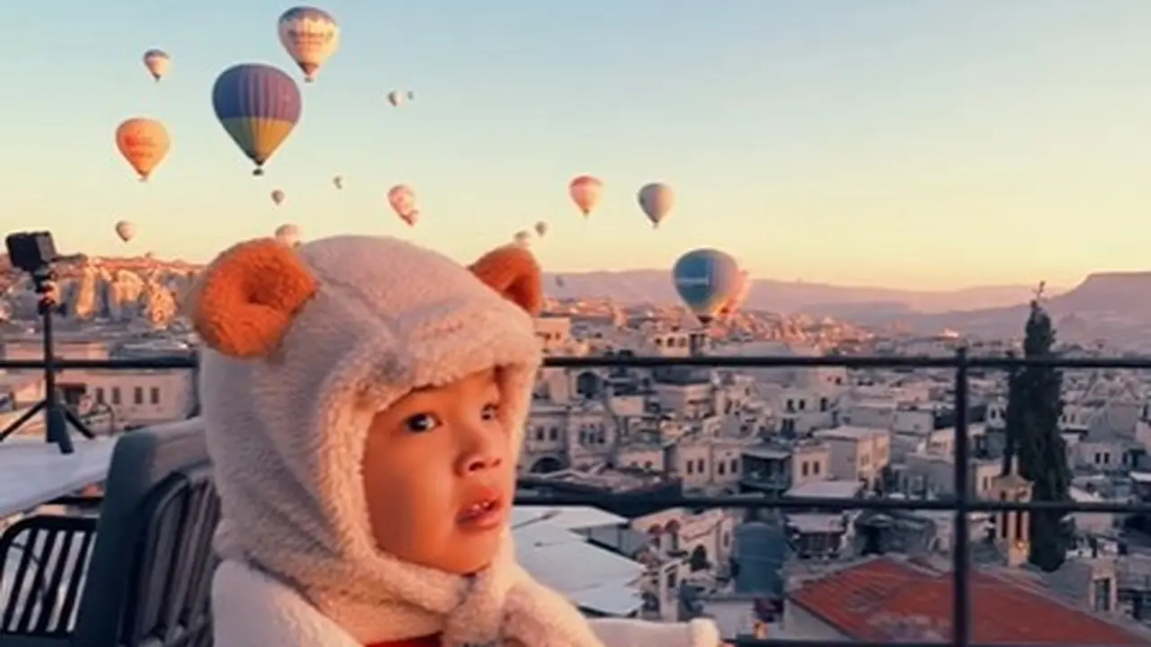Gala Sky di Cappadocia (Instagram/fuji_an)