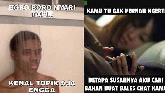 6 Meme Sedih Susahnya Buat Lanjut Chattingan Dengan Gebetan Ini Bikin